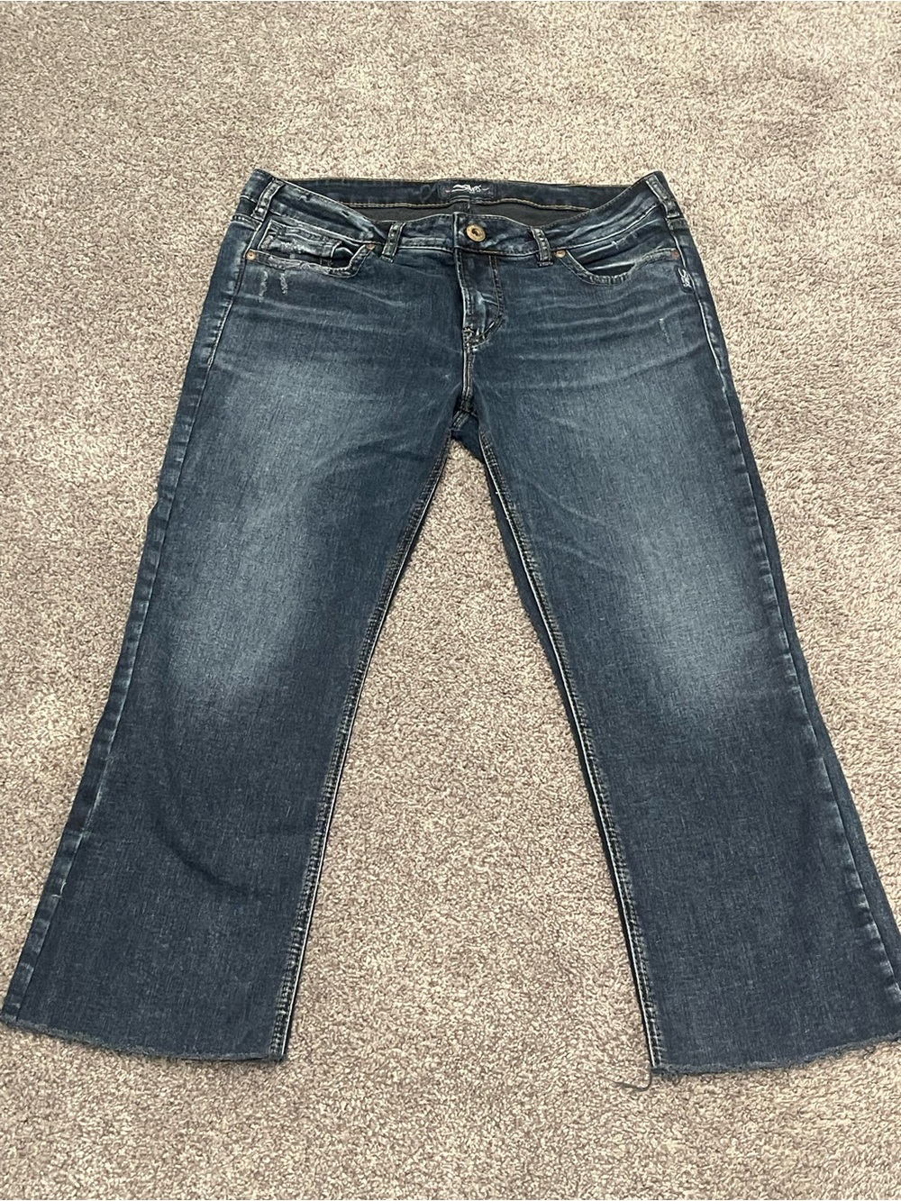 Silver Jeans Co. Calley Slim Boot Jeans Women’s Size 16/31 Dark Wash Stretch